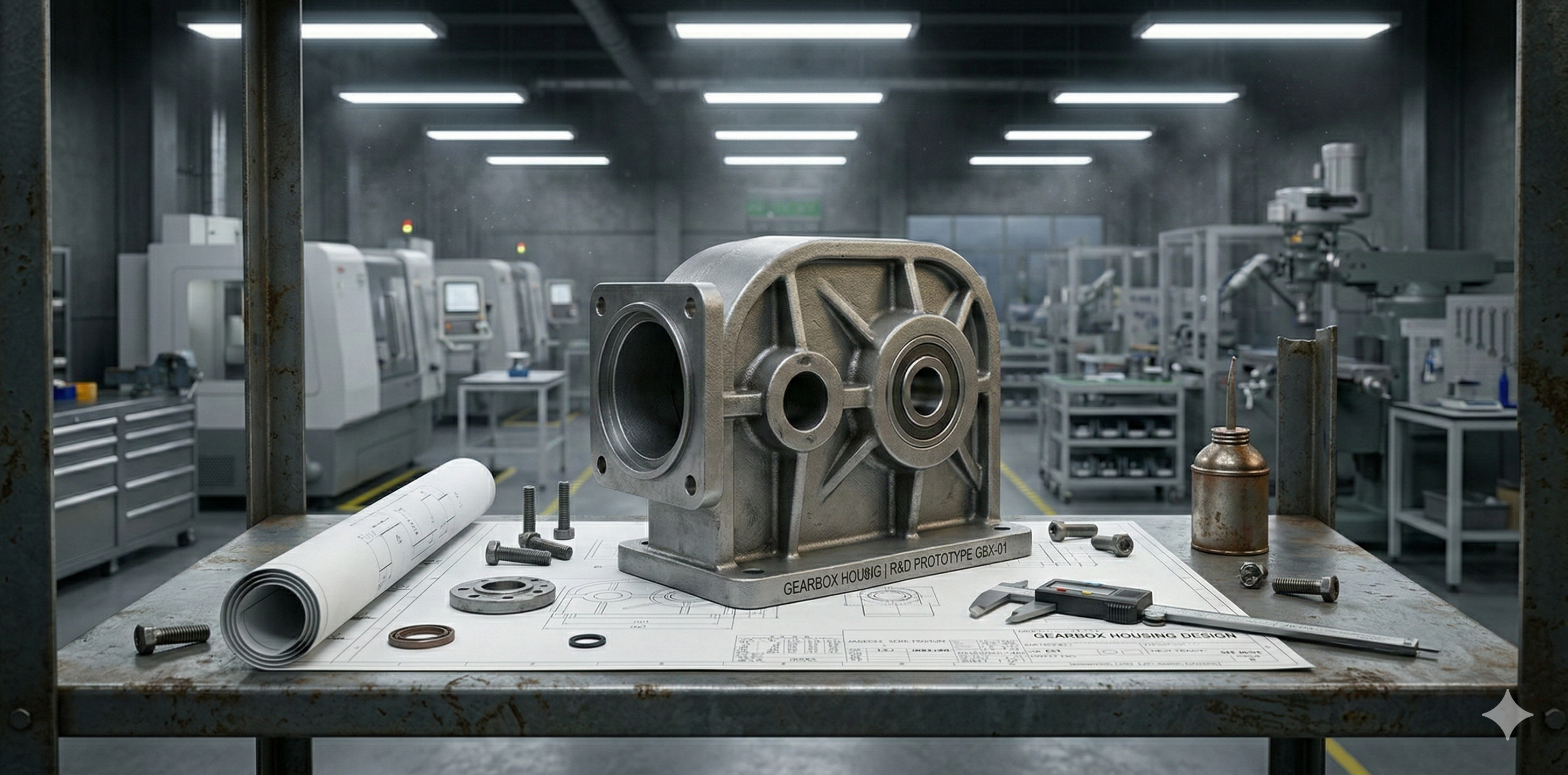 솔리드웍스 과외 수강생이 설계한 기계 펌프 (감속기) 3D 모델링