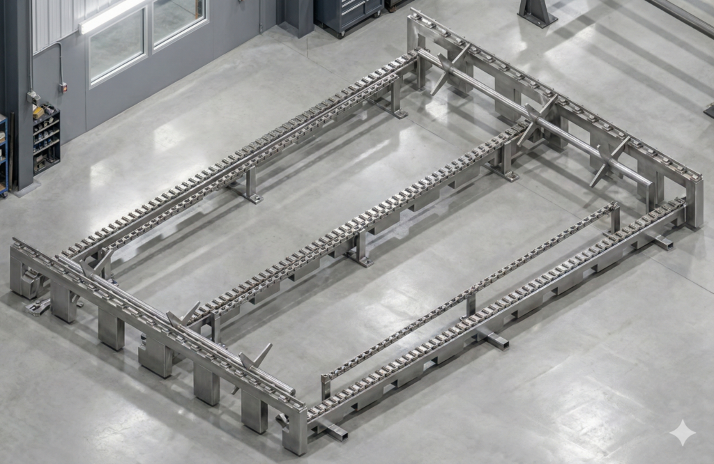 조관기 도장 라인 설비 3D 설계 및 어셈블리 모션 시뮬레이션-2