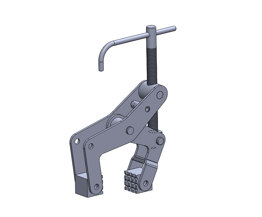 솔리드웍스 과외 수강생이 설계한 CLAMP ASSE'Y 모델링