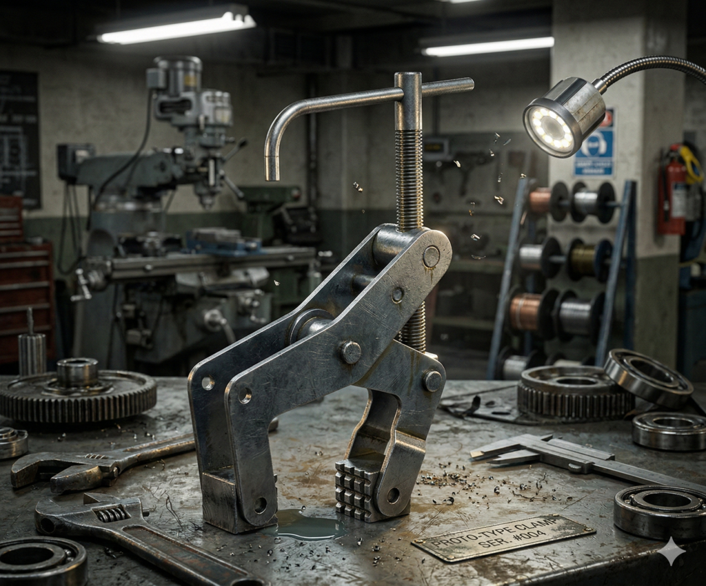 솔리드웍스 과외 수강생이 설계한 CLAMP ASSE'Y 모델링