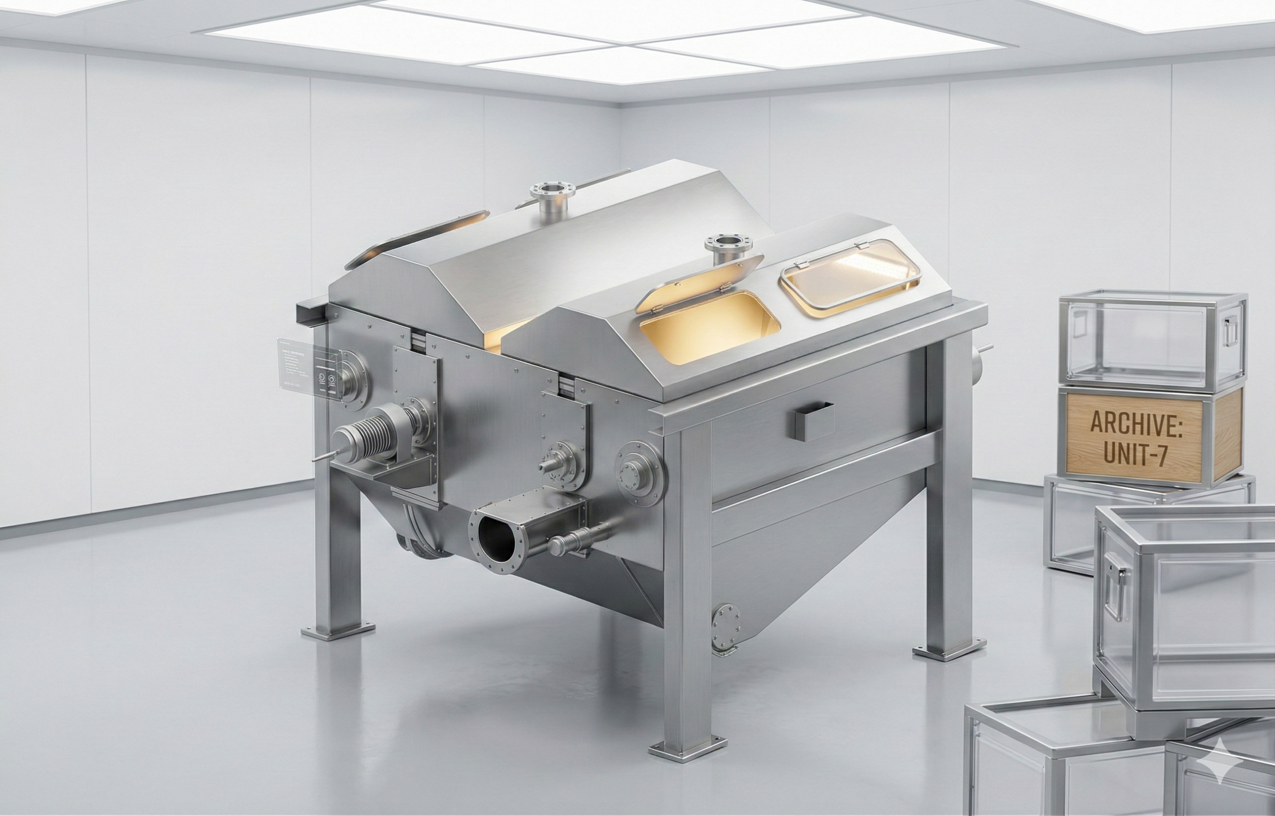 기업 설계 용역으로 수행한 산업용 기계 장비 2D to 3D 모델링