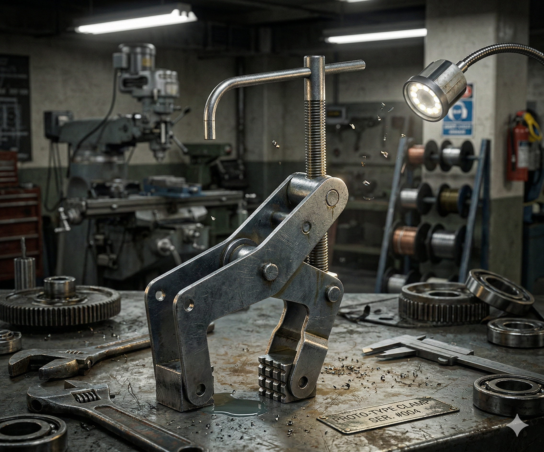 솔리드웍스 과외 수강생이 설계한 CLAMP ASSE'Y 모델링